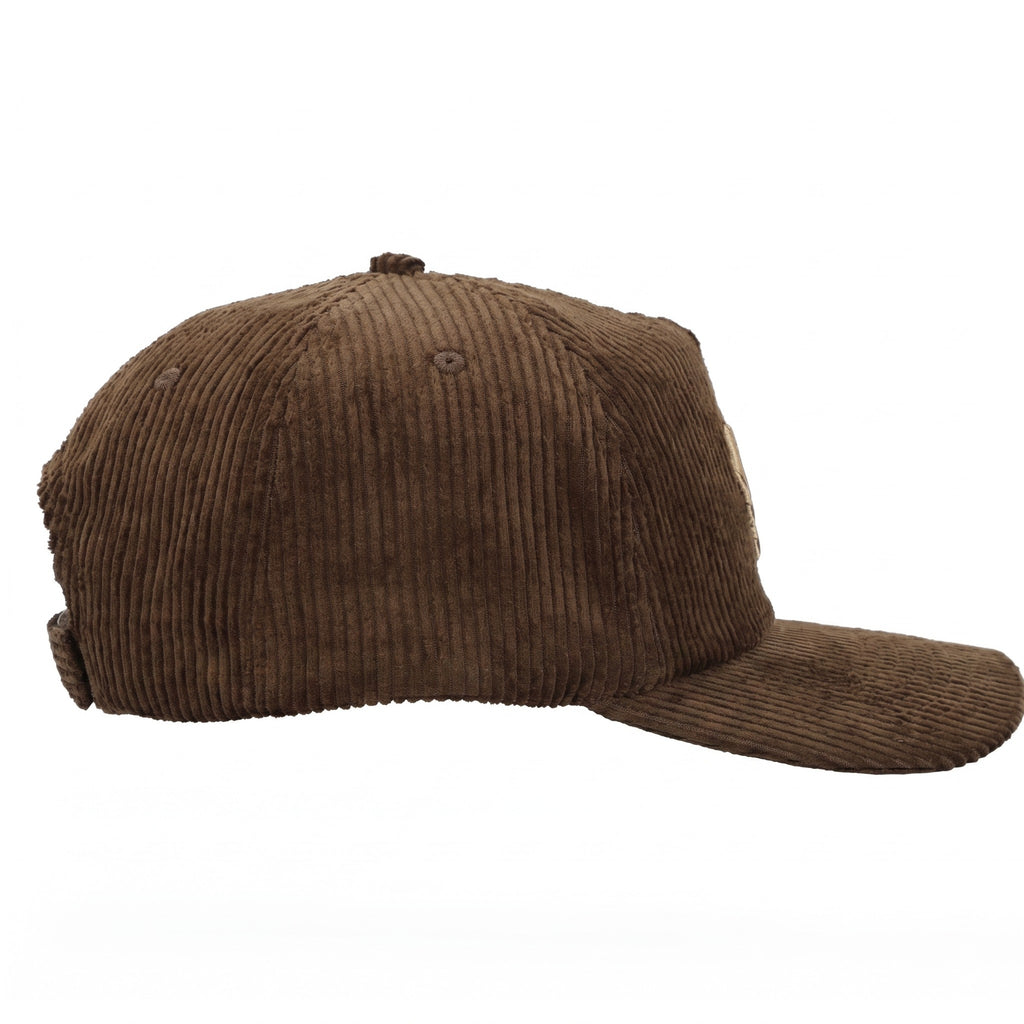 Brown Curduroy Hat