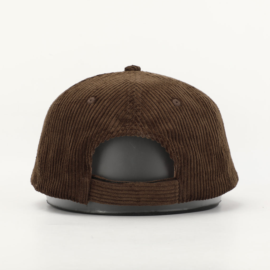Brown Curduroy Hat